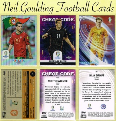 Topps Chrome   UEFA EURO 2024 - INSERT   Fußball Karten