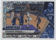 2020-21 Panini Mosaic Montage Fast Break Prizm Brandon Ingram #16 0a6