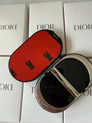 Dior CD Logo Makeup Mirror with Phone Holder Stand Dual Mirror 3M