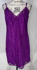 Victorias Secret Gold Label Slip Large Purple Fairy Coquette Romantic Whimsical