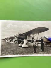 Wehrmacht Postkarte Jagd Fliegerstaffel Original Fotografie wunderschön