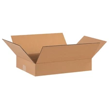 GRAINGER APPROVED 55VH17 PK 25 Shipping Box,16x12x3 in 55VH17