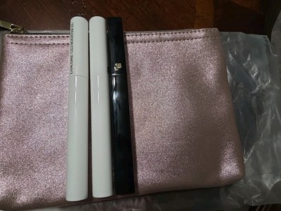 Lancome Definicils Mascara, (2) Cils Booster XL Primer Full Size & Makeup bag