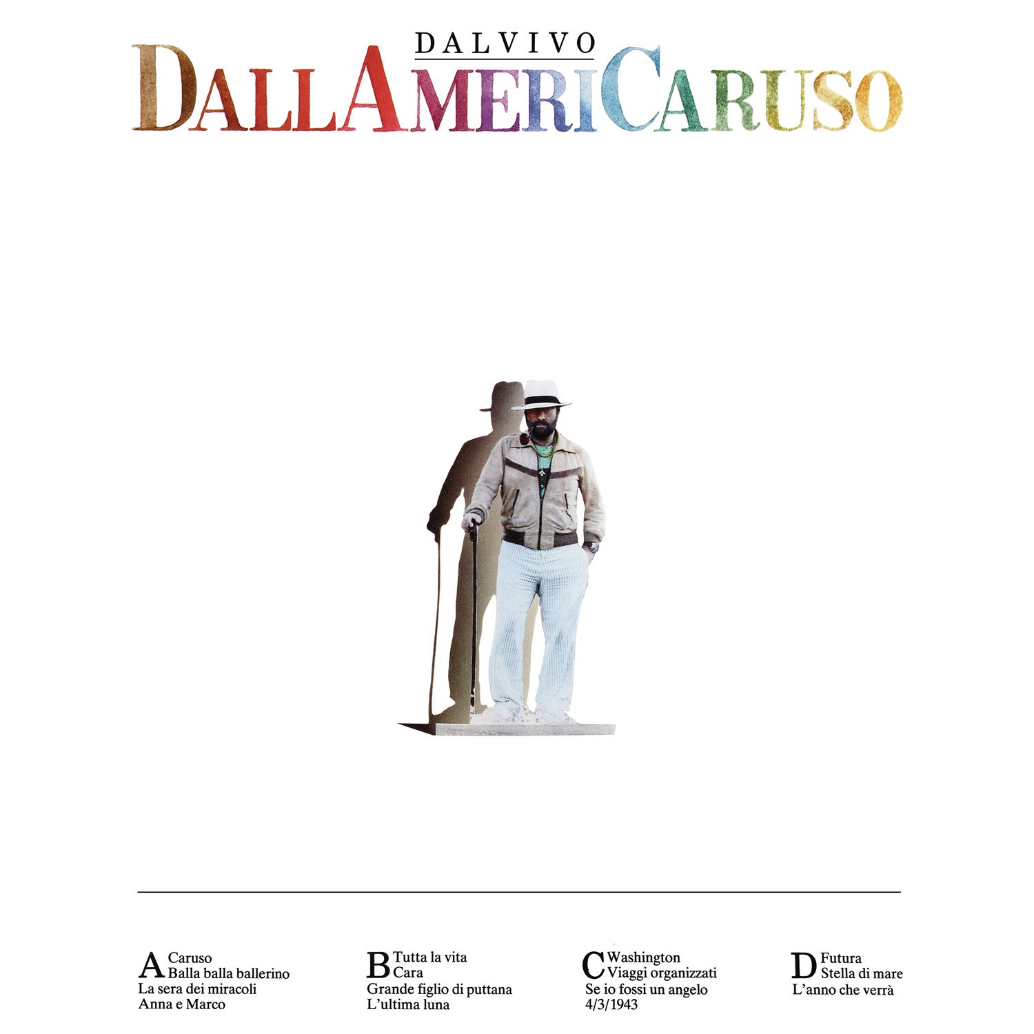 Lucio Dalla Dallamericaruso Double Vinyl LP New Sealed