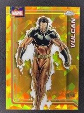 2026 Topps Chrome Marvel Sapphire Vulcan #191 Gold 1/50 ~ eBay 1 of 1