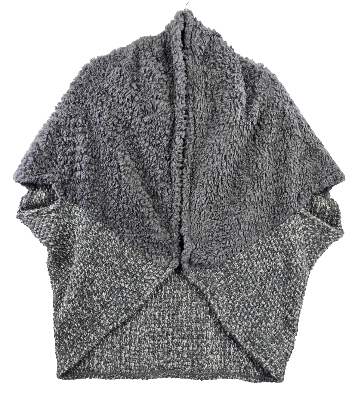 Saks Fifth Avenue Knit Cape Wrap Shawl Poncho One Size Cozy