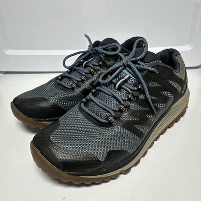 Mens 9 Merrell Nova 2 Vibrant Shoes Green Gore-Tex Trail Hiking Walking Running