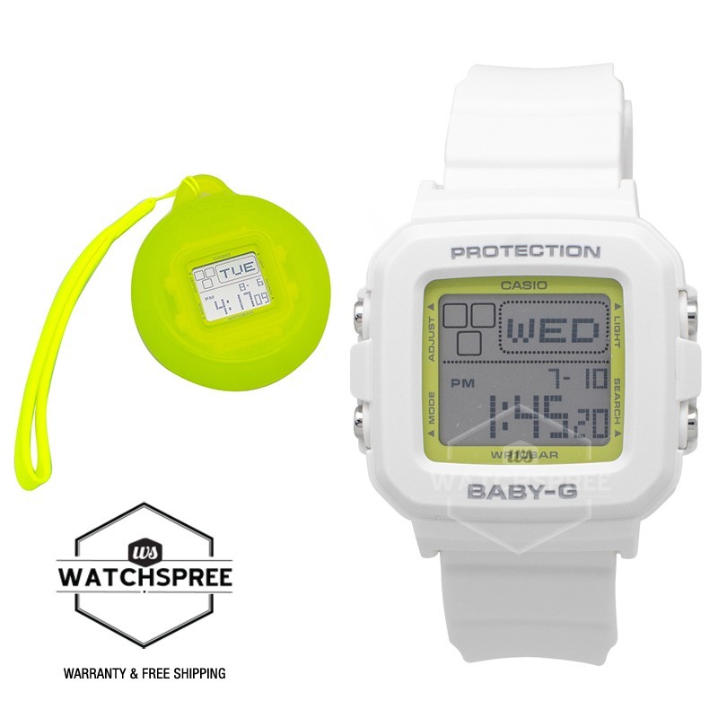 Casio Baby-G 30th Anni BG+PLUS Series White Resin Band Watch