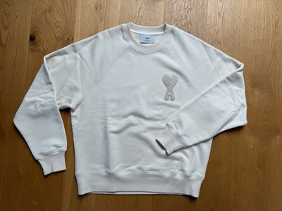 Ami Paris Swaetshirt - Collection E25 - Weiß/Beige - L - Baumwolle - TOP-Zustand