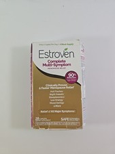 Estroven  Complete Multi-Symptom Menopause Relief 28 Caplets Exp. 04/26 New