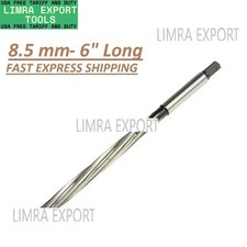 HSS Valve Stem Guide Reamers Spiral Fixed 6" inch Extra Long 8.5 mm
