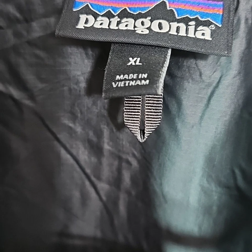 Patagonia Hex Gray Rock Camo Lught And Variable Windbreaker Jacket Size XL Men - Image 2 of 4