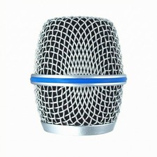 Ersatz Audiogerät Gitterkopf silberfarben Handmikrofon Mesh Head