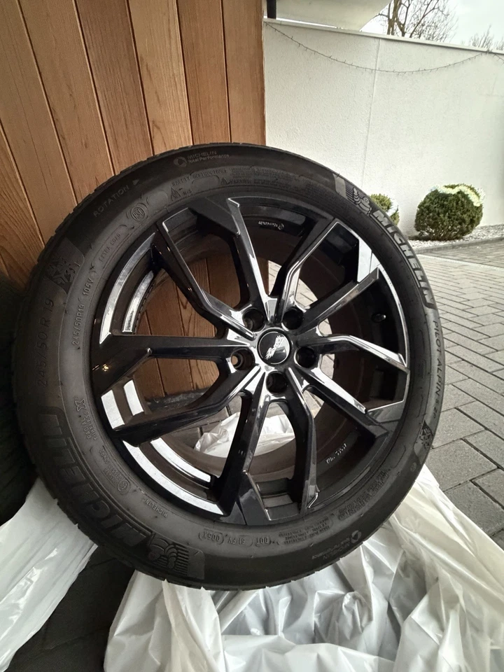 Winterräder 19 Zoll Brock Alufelgen + Michelin Pilot Alpine 245/50 R19 BMW - Bild 2 von 4