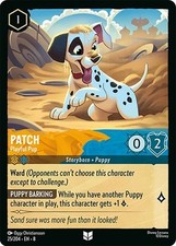 4x Patch - Playful Pup - 25/204 - Uncommon NM-Mint Disney Lorcana: Reign of Jafa
