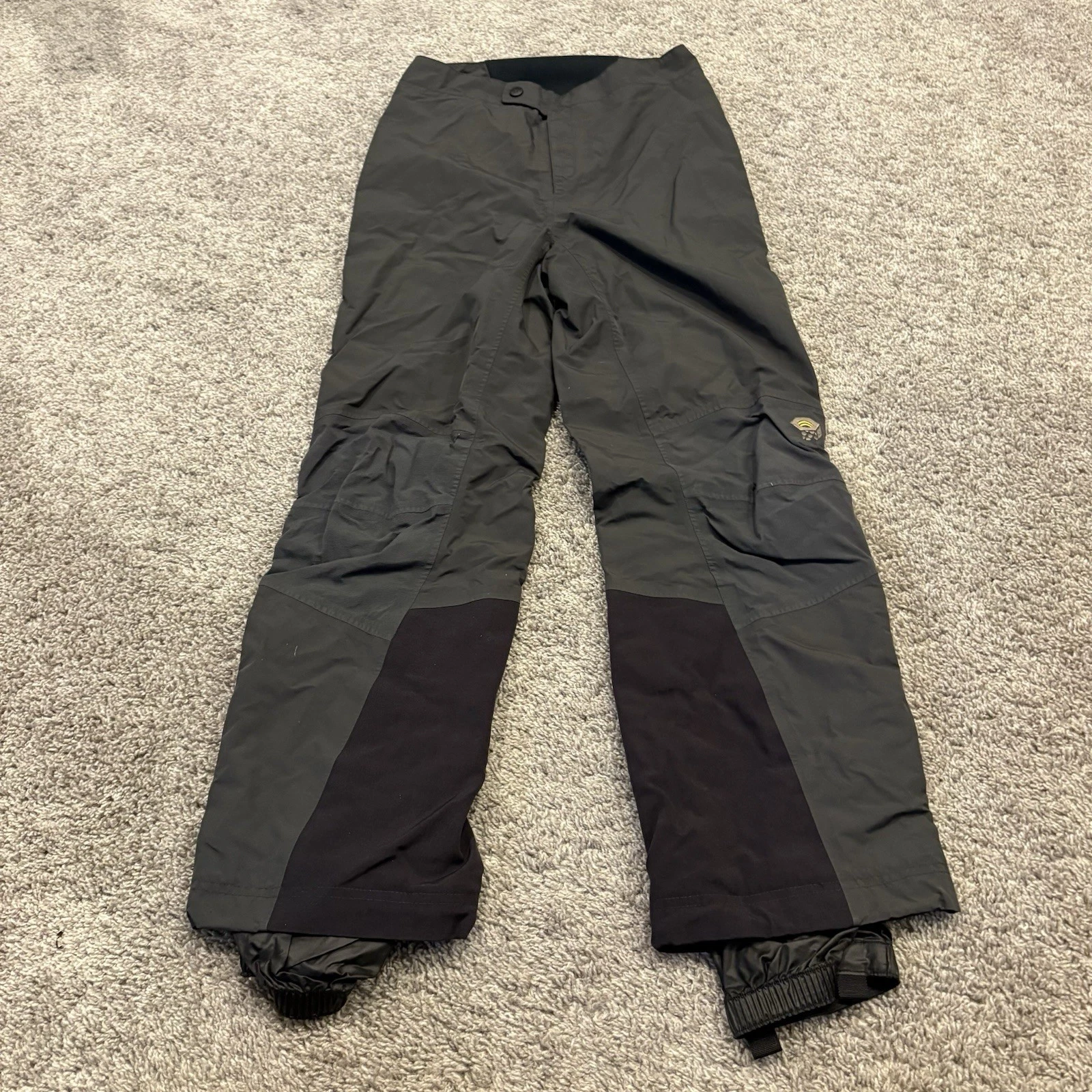 Mountain HardWear Pants Women 6 Gray Conduit Snow Ski Insulated Nylon Winter