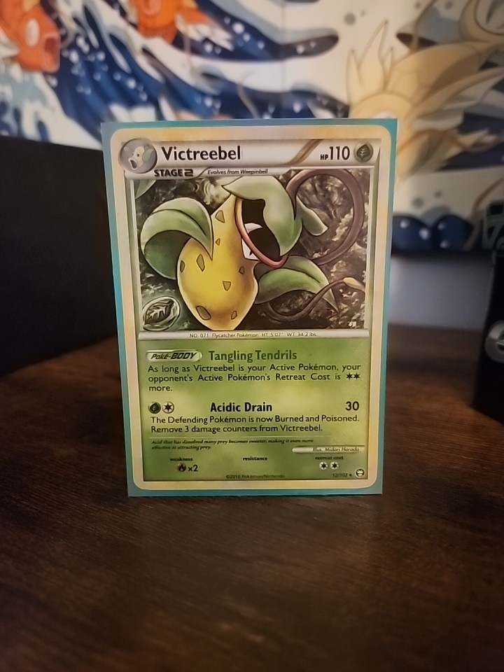 Victreebel Holo 12/102 Pokemon HGSS Triumphant 2010
