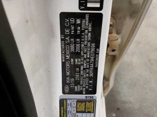 Kia Forte Hood Hinge Set Left and Right 2015 2016 2017 2018 - Picture 10 of 12