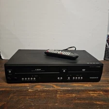 DV220MW9 Magnavox w/ Remote VCR DVD Combo 4 Head Player Working Tested Clean 6