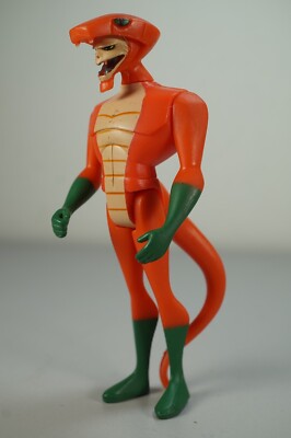 Justice League Mattel Animated Copperhead Snake Actionfigur 5 inch 2003 Neu