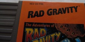 the adventures of rad gravity  version originale nintendo nes complet