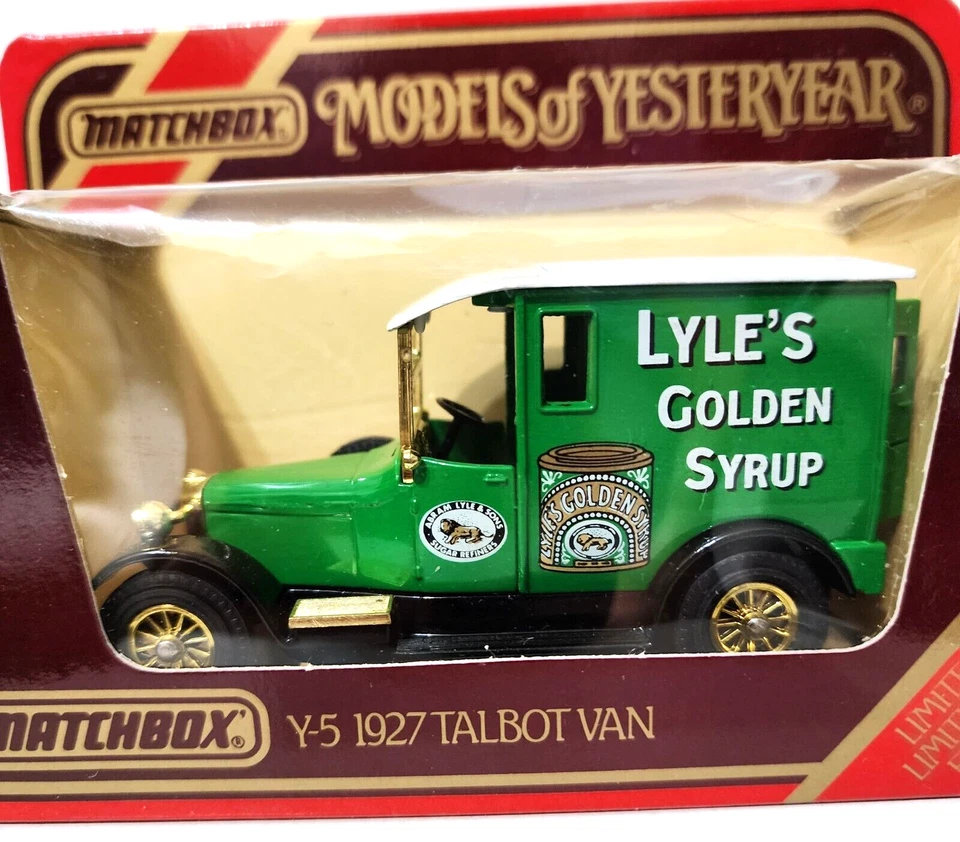Matchbox Models of Yesteryear Y-5 1927 Talbot Van Rose's Lyle's (Vintage New) - Image 2 of 3