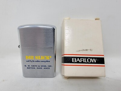 Vintage Barlow Light DIE SLICK for Die Casters G.W. Smith & Sons Dayton Ohio