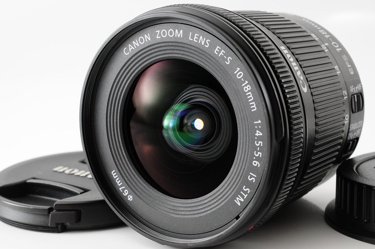 Canon EF-S 10-18mm f4.5-5.6IS STM レンズ Amazon.com : Canon EF-S 10-18mm f/4.5-5.6 IS STM Lens (Renewed