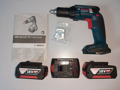 original BOSCH GSR 18 V-EC TE Professional Akku Trockenbauschrauber 06019C8003