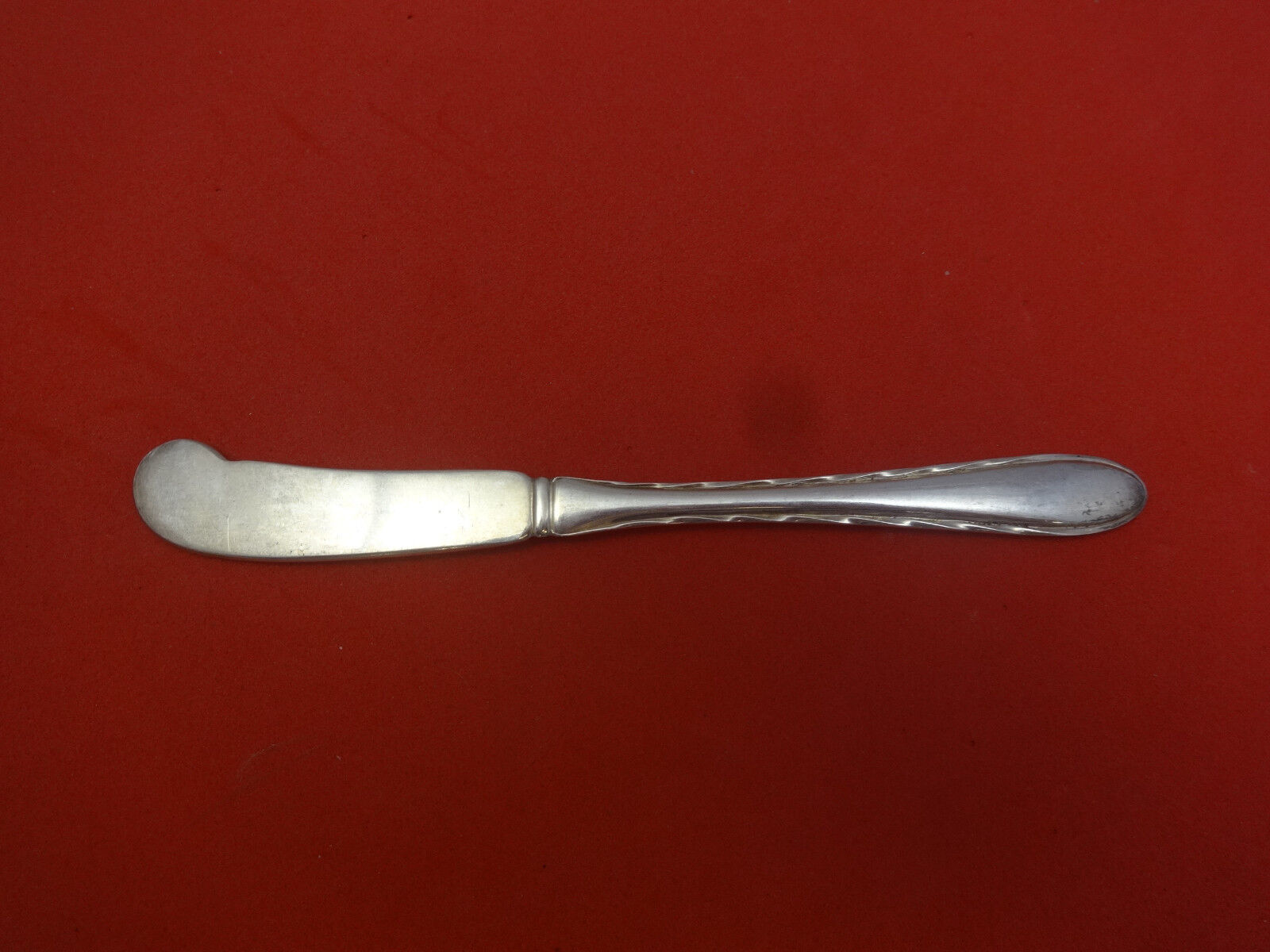 Silver Flutes by Towle Sterling Silver Butter Spreader Flat Handle 5 3/4"
