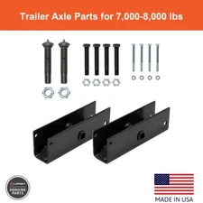 CURT 128877 Trailer Axle Attaching Parts (AP) Suspension Kit for 7,000-8,000-lb.