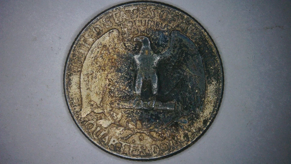 1950 S over D Washington Quarter error coin with DDO DDR - Image 4 of 4