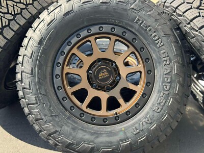 17'' BASTA Wheels with 285/70R17 Nitto Tires for Toyota 4Runner, Tacoma, Tundra