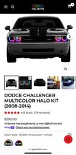 Dodge Challenger Multicolor Halo Kit 2008-2014