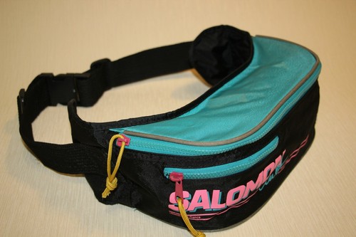 VINTAGE SALOMON BAG BELT POUCH SKI PACK 