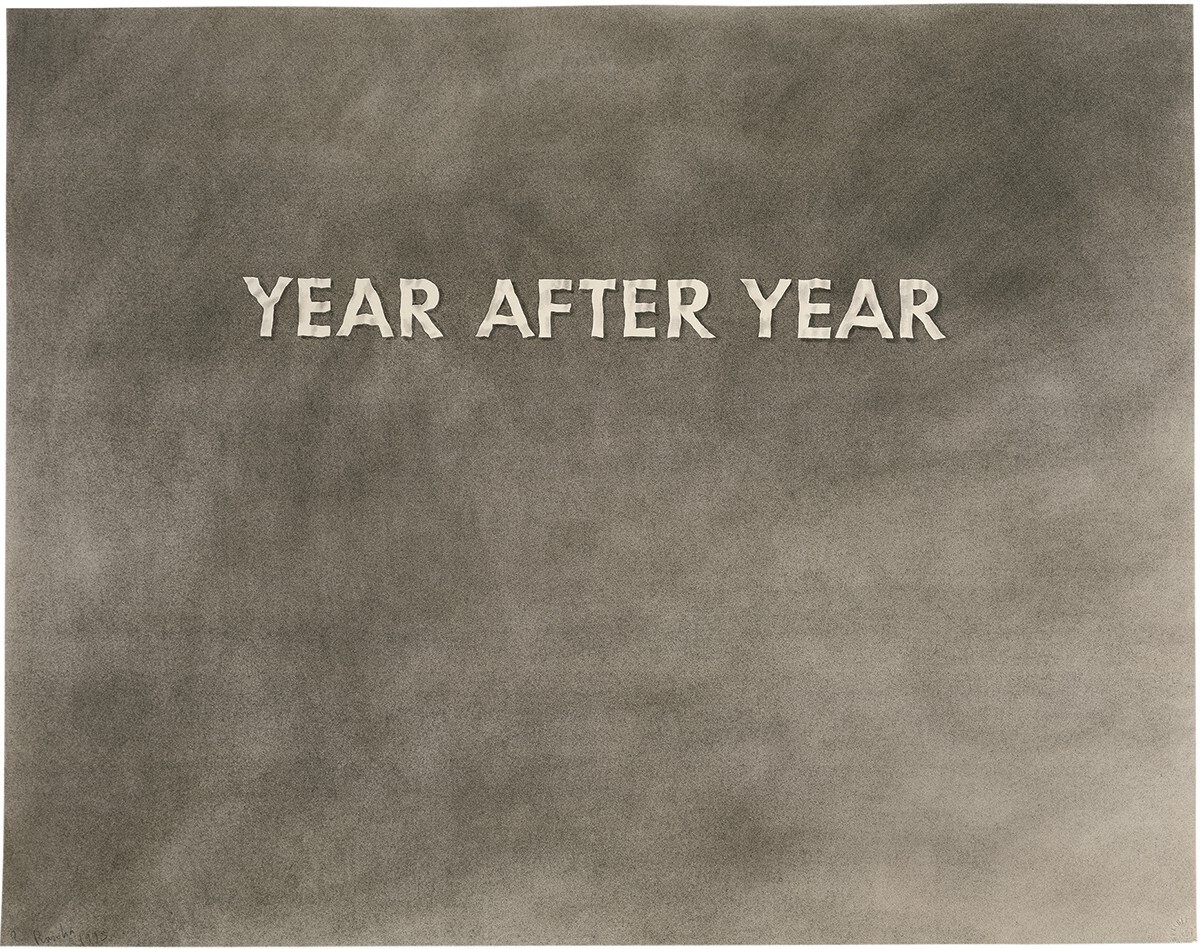 Ed Ruscha : Year After Year : Archival Quality Art Print | eBay