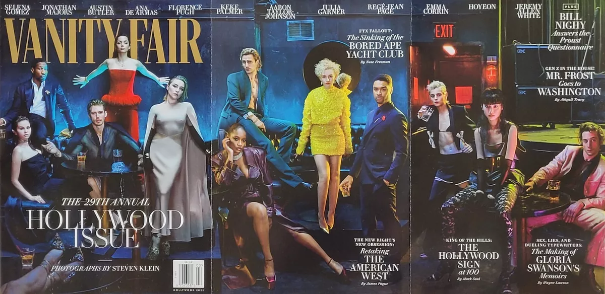 Vanity Fair's Hollywood Issue 2023 Cover: Selena Gomez, Austin Butler,  Florence Pugh & More