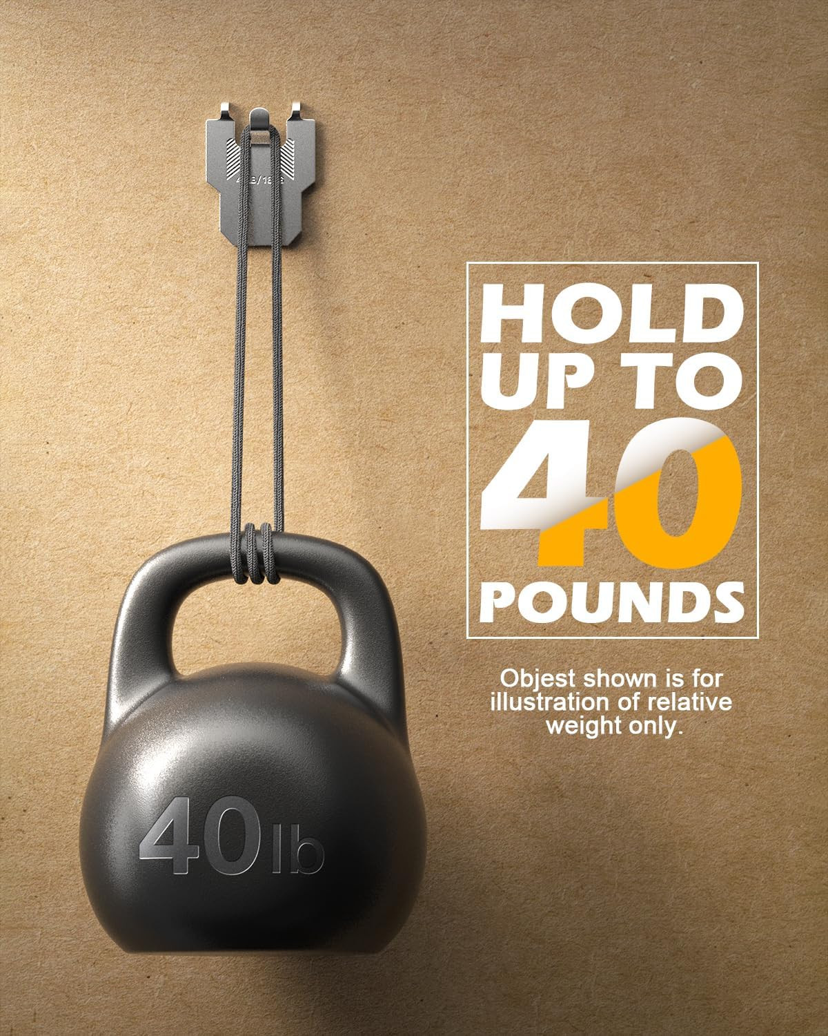 Picture Hangers Claw Hooks for Drywall：20Pcs Wall Picture Frame Hanging Hooks -