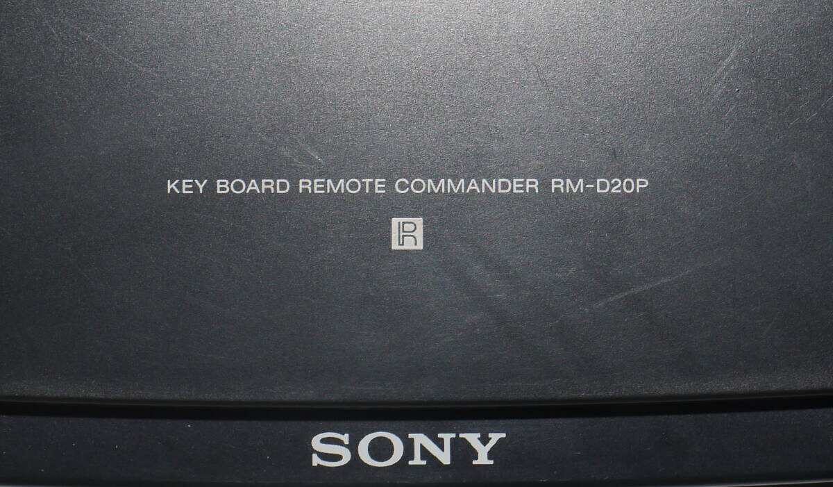 SONY RM-D20P Mini Disc Keyboard Remote Commander TOC Edit