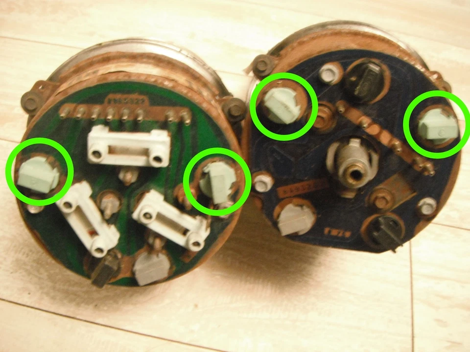 Кластер светодиодных ламп для приборной панели ледяной синий для Oldsmobile 73 77 Cutlass 442 - Изображение 2 из 2