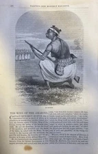 1865 Africa Gelele King of Damey 