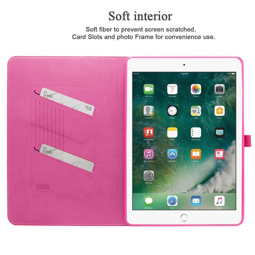 Smart Folio Premium PU Lederhülle + Stylus für Apple iPad Air Pro 3 Pro 10,5 Zoll - Bild 32 von 43