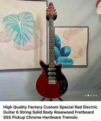 IYV / Ivy BM_200 think Brian May!!package-luthier set up= free freight in U.S.