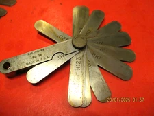 Thickness Feeler gauge Made in USA .004-.025