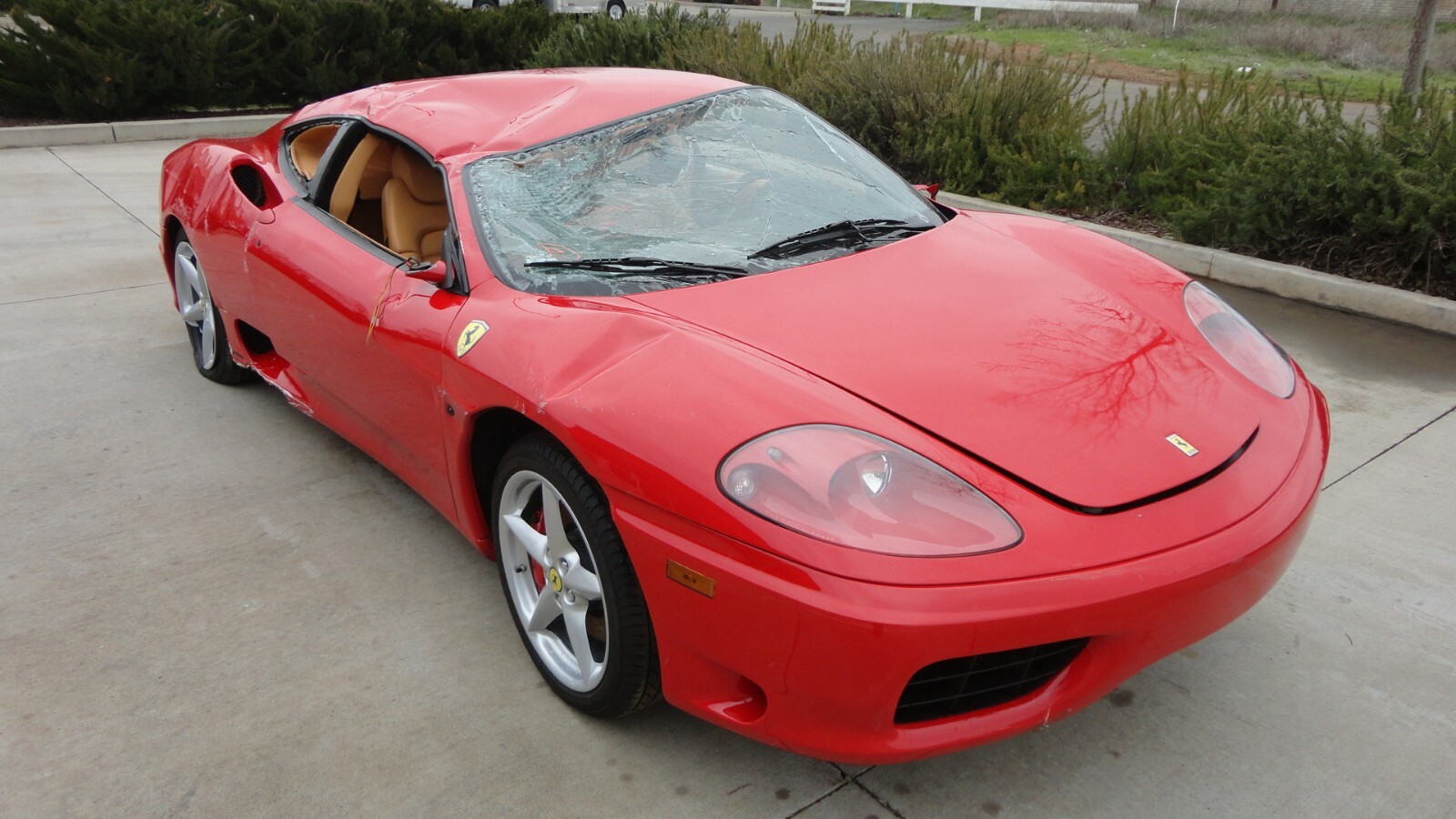 Ferrari 360 Spider, Air Delivery Pipe/Hose, Used, P/N 178435