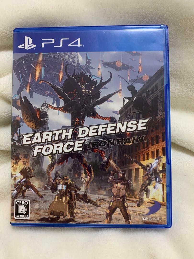 USED PS4 Earth Defense Force: Iron Rain | eBay