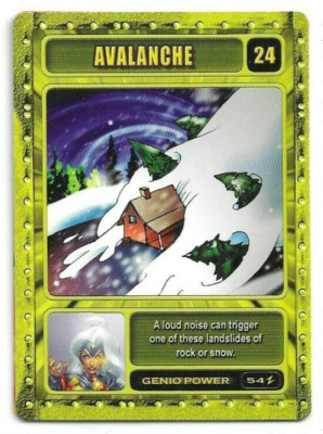AVALANCHE Marvel Genio Cards #24 2003 CCG