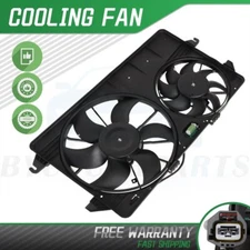 Radiator Condenser Cooling Fan Assembly For 10-2013 Ford Transit Connect 2.0L