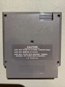 Vintage 1985 Nintendo NES CAPTAIN COMMANDO TROJAN CAPCOM With Manual working