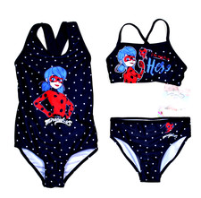 Miraculous Lady Bug girls swimsuit bikini swimwear swimsuit size 92, 98/104